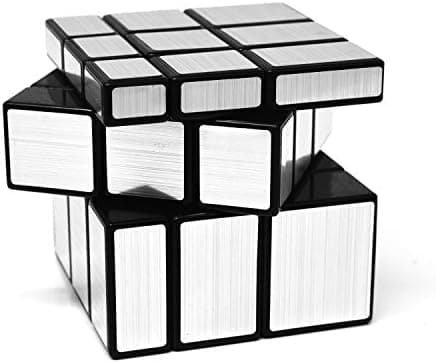 3x3x3 Magic Mirror Speed Cubes, Sølv Hjul Cubes og Magic Mirror, Gyldent Puslespil