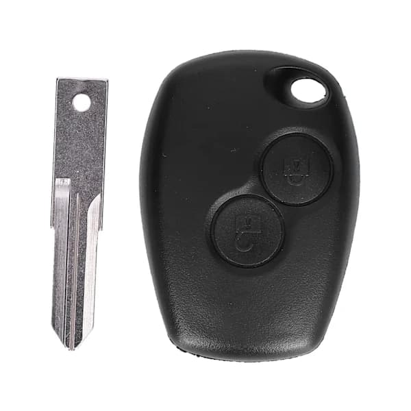 2-Button Car Key Fob Keyless Remote Control 433MHz High Sensitivity Replacement Accessory