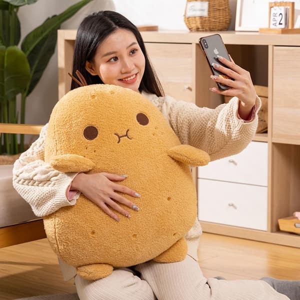 Makea peruna pehmolelu, Kawaii ruoka perunatyynylelut, 19,6 tuumaa 19.6 inch