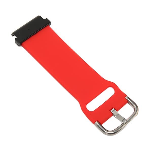 Replacement Band 20mm Waterproof Soft Silicone Quick Release Strap for Garmin Fenix 7S Red-FX-