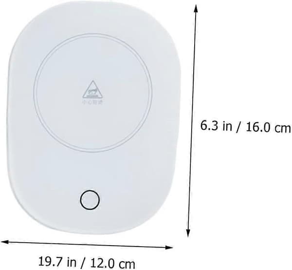 USB Kaffekoppvarmer 55°C Konstant Varmeplate for Skrivebord Kontor Hjem Te Melk Kaffe