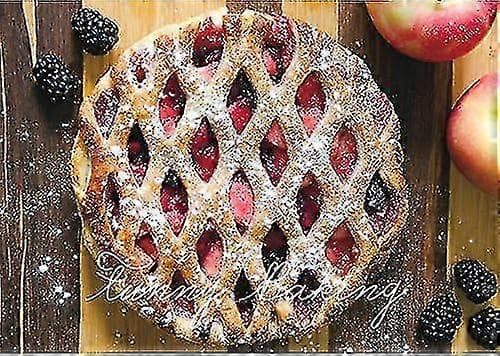 Ampseven Deigkutter for Paigitter - Deigkutter i Rustfritt Stål for Pai Pizza Brød Beef Wellington Deigkutter [DB]