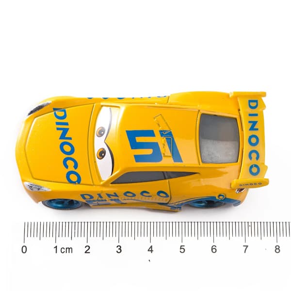 Disney Pixar Biler Lynet McQueen Legering Metal Bugseringsbil Modelbil 1:55 Støbt Jackson Storm Køretøjslegetøjsbil Børnefødselsdagsgave-FX-40 40 40