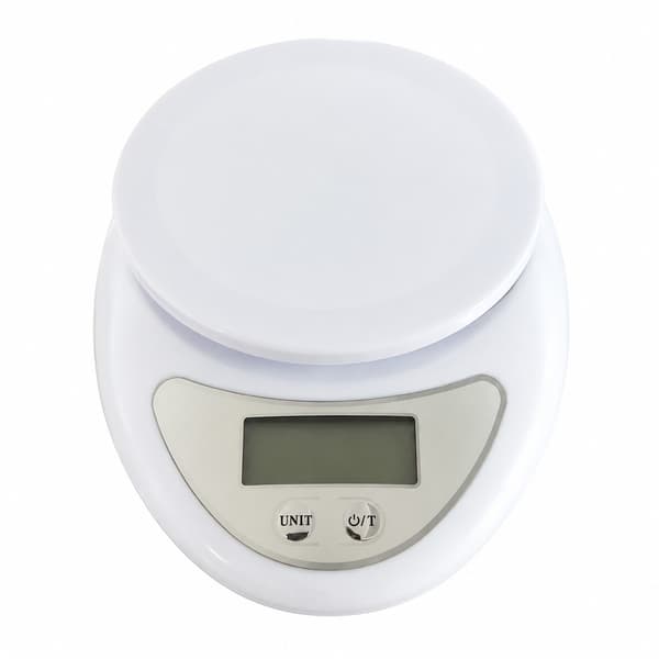 Portable Digital Kitchen Scale, 5kg/1g, Small, Home Use, Conversion