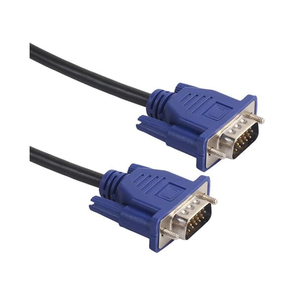 10M VGA-kabel han til han 3+6 HD 15PIN til CRT LCD-projektor PC bærbar computerskærmkabel