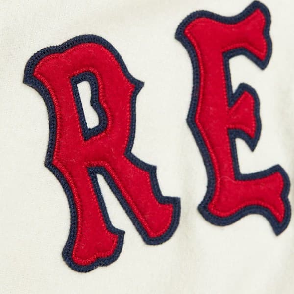 Boston Red Sox Tröja Vuxen #9 Vit Hemmatröja Vit S S