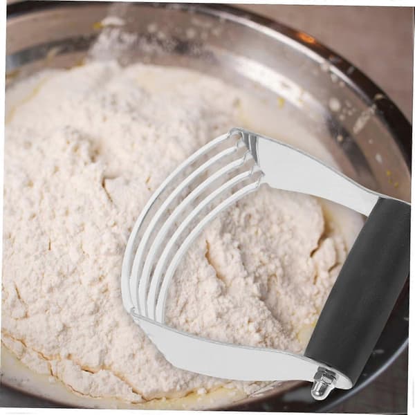 Deigkutter og deigmikser i rustfritt stål med skrape for enkel baking