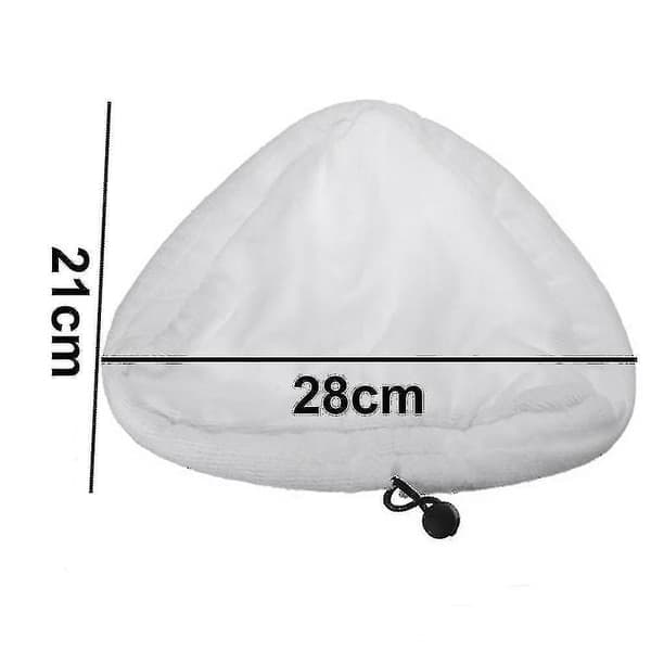 6 stk mikrofiber dampmopp rengjøringsputer erstatningsdampmopp kompatibel med H2o X5 H20 vaskbar