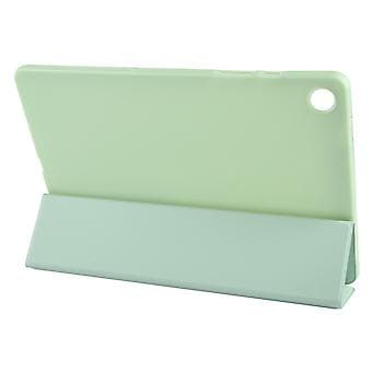 Trefoldig skinnveske til Samsung Galaxy Tab A9+ (grønn)