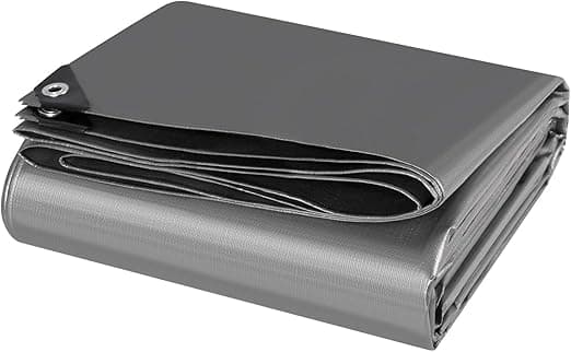 Presenning i polyetylen 180g/m2 Grå Vanntett