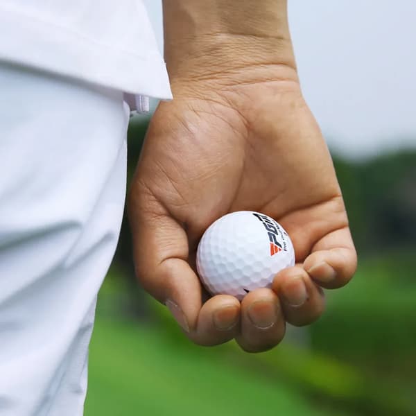 Trelagers tävlingsgolfboll, slitstark och hållbar, högelastisk gummikärna, golfutrustning för män och kvinnor 1 st 1PCS