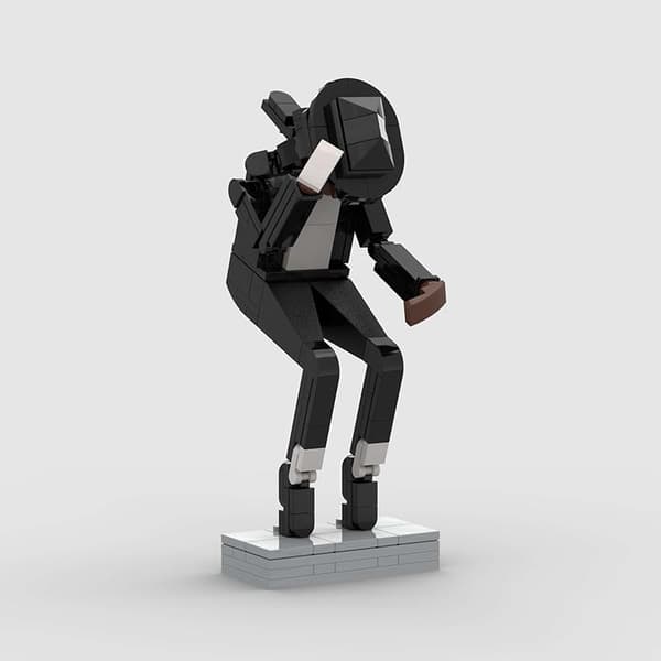 M Jacka Glat Pose Byggeklods Figur Hip Hop Gave Merch til Fødselsdag DIY Mursten Legetøj MOC