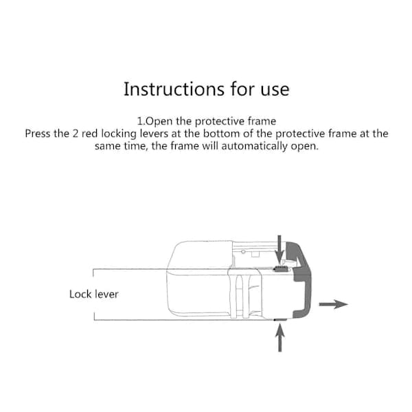 Action Camera Frame Protection for 360 ONE R Camera Body Frame Prevent Scratches[CO]