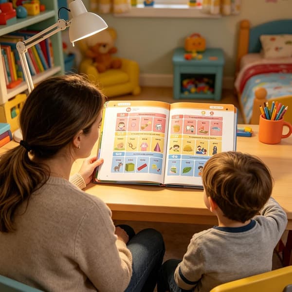 First Phonics Audio Book for Kids, Interactive ABC Alphabet & Phonics Learning Book, Rechargeable Talking Educational Toy with Music & Games