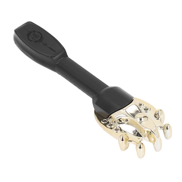 Electric Back Scratcher, 45 cm Extendable Effective Itch Relief Back Body Scratching Massage Tool for Home Travel Black