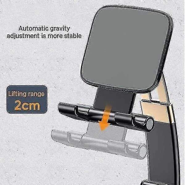 Universal Adjustable Metallic Phone Holder Foldable Mobile Phone Stand for iPad Tablet Phone