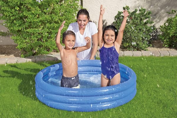 Above-ground pool, children's inflatable swimming pool ocean ball pool bath (147cm×33cm)