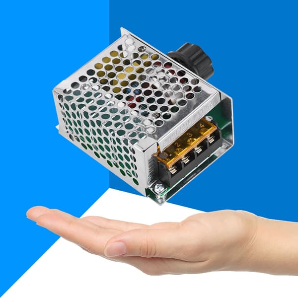 AC spenningsregulator - 4000W 220V dimmer elektrisk motor hastighetstemperaturregulator
