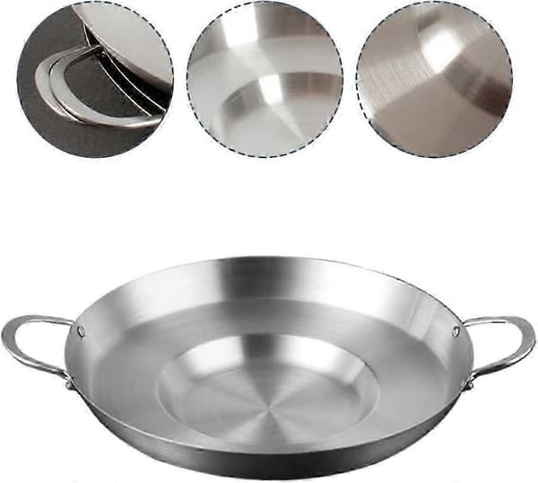 Comal Jazzo rustfritt stål konkav comal for tacos Heavy Duty utendørs Cazo