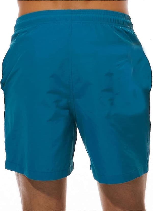 Sjov polterabend strandfestgave - Opløselige sjov-badebukser (KØB DEM) Påfugleblå Medium Peacock Blue Medium
