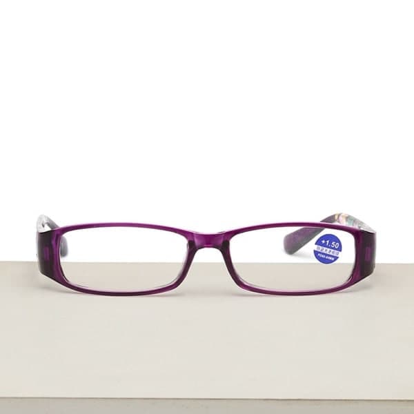 Läsluppar GLASÖGON LILA STYRKA 150 Purple Strength 150