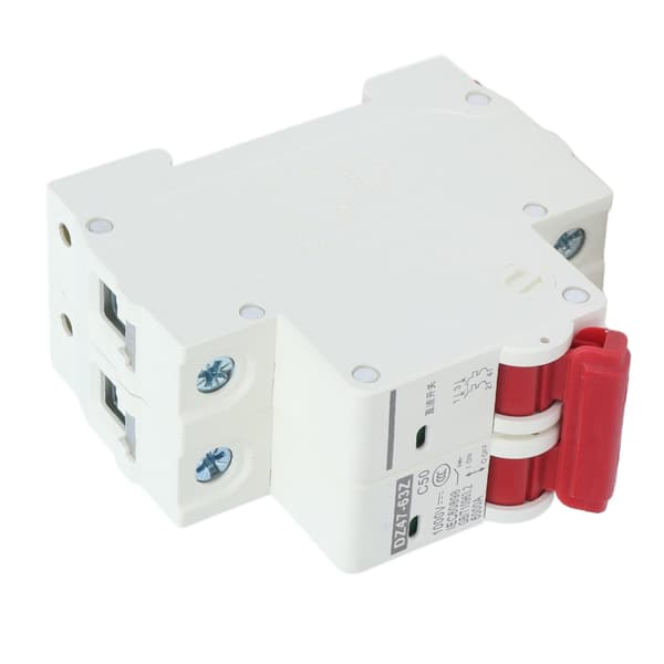 DC miniatureafbryder 2P Solar PV System Isolator DIN-skinne montering 1000V 50A DZ47‑63Z C50
