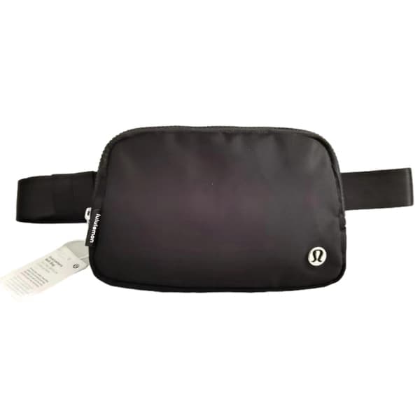 Lululemon Everywhere Bæltetaske til kvinder og mænd, sort Black