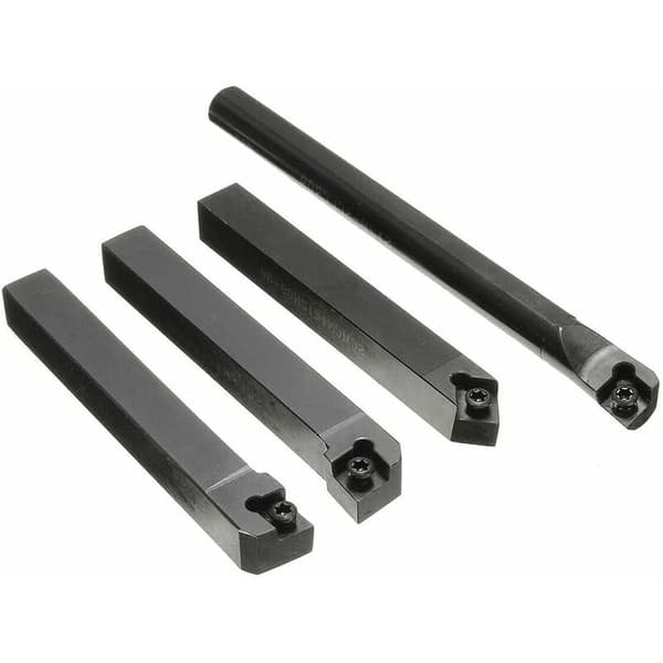 4 pcs Indexable Lathe Holder + CCMT09T304 Carbide Inserts + T15 Wrench