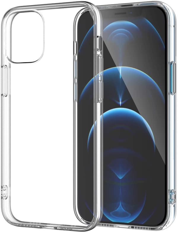 iPhone 13 Pro -kuori, TPU, läpinäkyvä