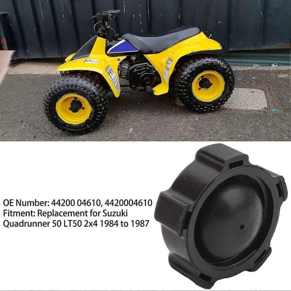 44200 04610 Brændstoftankdæksel Erstatning til Suzuki Quadrunner 50 LT50 - Stilfuldt og lækagesikkert