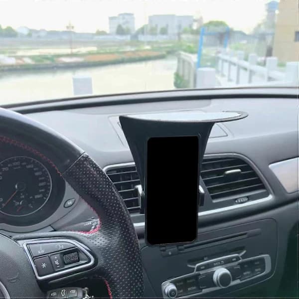 Phone Screen Sun Visor | Anti-Glare Protection for Phone | Navigation Phone Holder, Sun Visor Phone, B