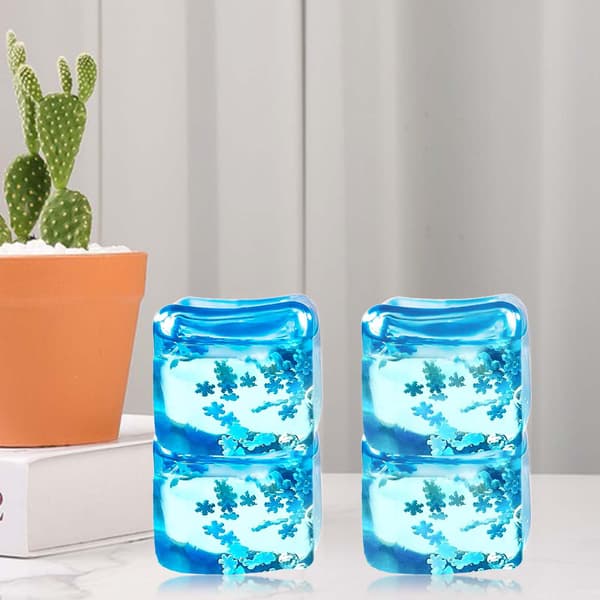 4 stk. stressbolde til voksne, stress-terning fidget-legetøj, klemmelegetøj 4 stk. Stress Cube 4 pcs Stress Cube