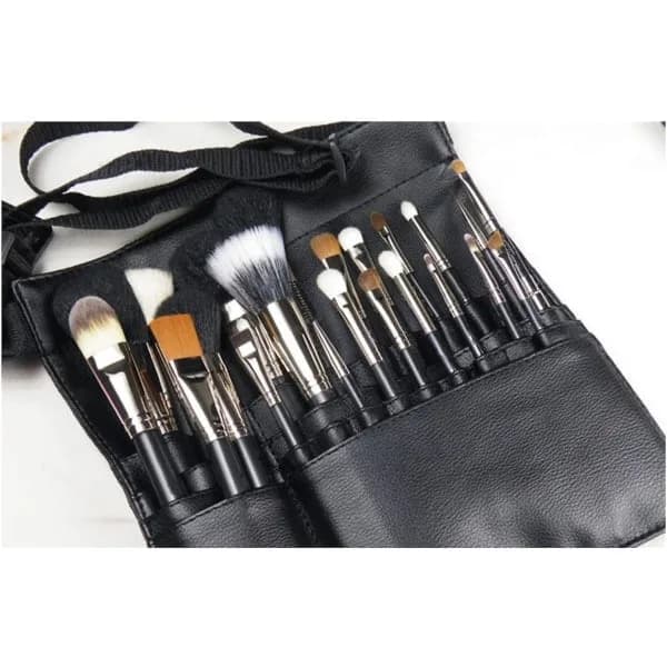 Makeupbørstetaske, opbevaringstaske til makeupbørster, makeupartist- og makeupbæltetaske
