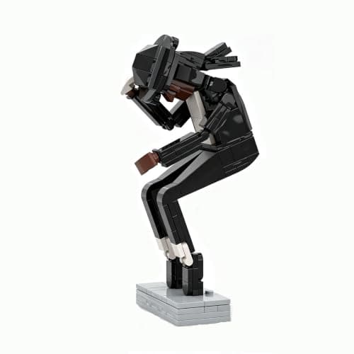 M Jacka Glat Pose Byggeklods Figur Hip Hop Gave Merch til Fødselsdag DIY Mursten Legetøj MOC