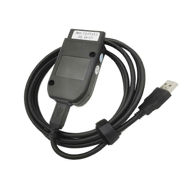est FT232 V25.3 VAG Scanner Værktøj VAG KKL VCDS Kabel OBD2 Diagnostisk Kabel OBD2 Scanner HEX V2 VAGCOM Sort Tysk Black German