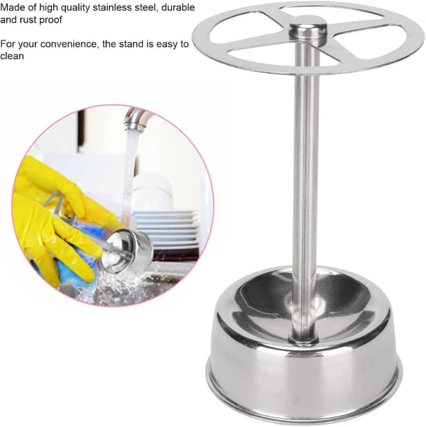 Stainless Steel Toothbrush Holder with 4 Compartments, Bathroom Countertop Organizer for Toothbrushes and Toothpaste, Silver