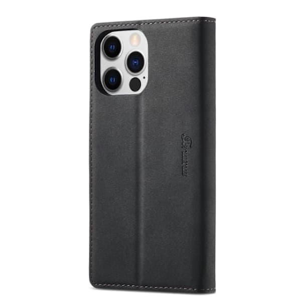 Forwenw F1-serien Mat Stærkt Magnetisk Lædercover til iPhone 14 Pro Max