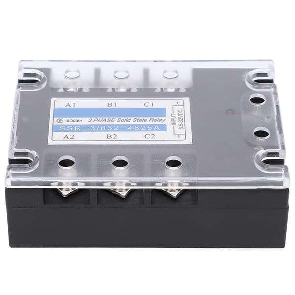 3-faset SSR DC-styring AC 480V 25A Solid State Relæ Industrielt Udstyr SSR-3/032-4825A