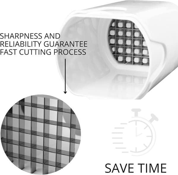 French Fry Cutter Tool — Food Dicing Machine Vegetable Chopper Vegetable Shredder