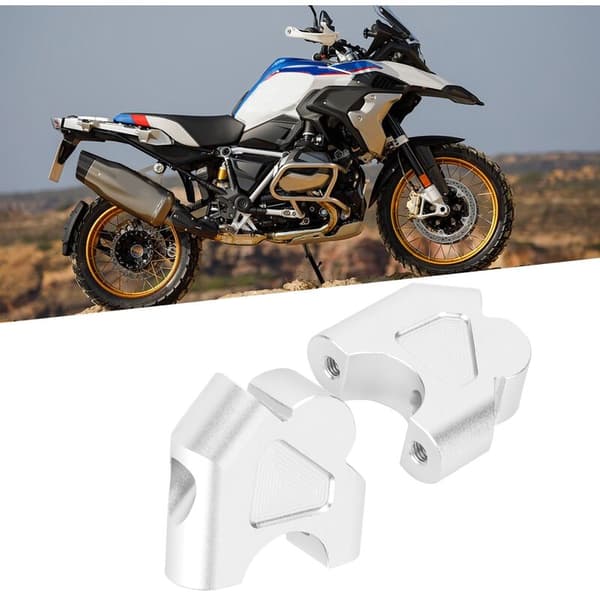 Motorcycle Handlebar Riser Handlebar Clamp Mounting Adapter Fits R1200GS R1250GS