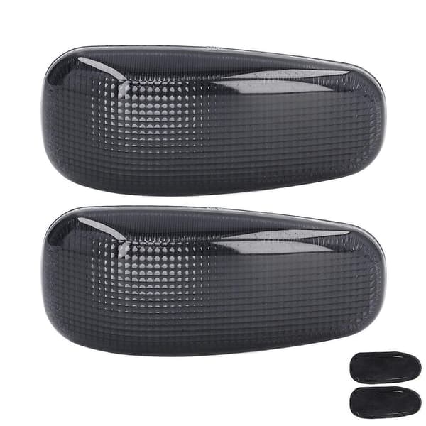 2 ST Side Marker Lens med pakninger Erstatning for DODGE SPRINTER 2500 3500 2003-2006 Sort