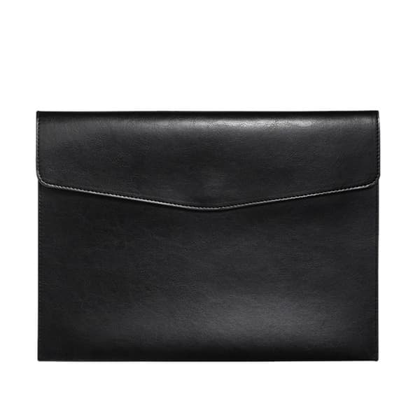 Skinnmappe portefølje SVART A4 black A4