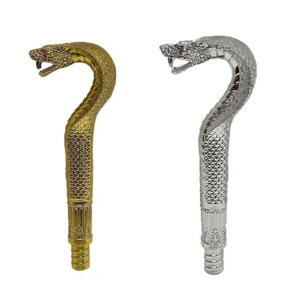 Halloween Snake Cane Snake Head Handle Scepter for Halloween Party Costume Style A Style C Style C