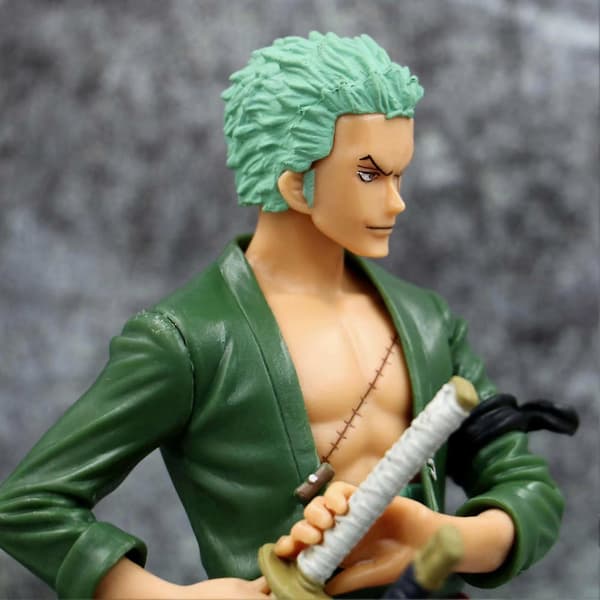 One Piece Zoro Anime Actionfigur Figur Model Boligindretning Displayform