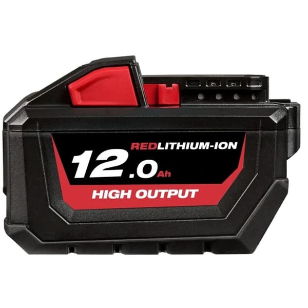 Erstatningsbatteri til Milwaukee M18, 18V 12AH Lithium-ion, 48-11-1828/48-11-1860