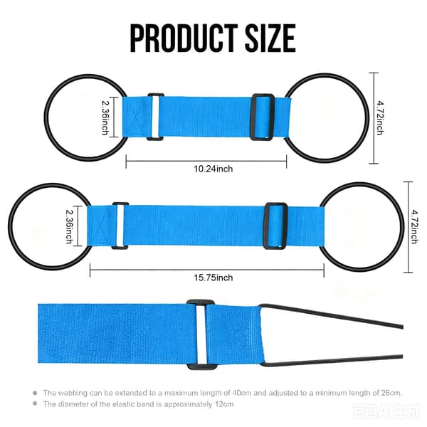 2 st justerbara bagageremmar för resväskor, säkert resebälte 2Pcs Blue 2Pcs Blue