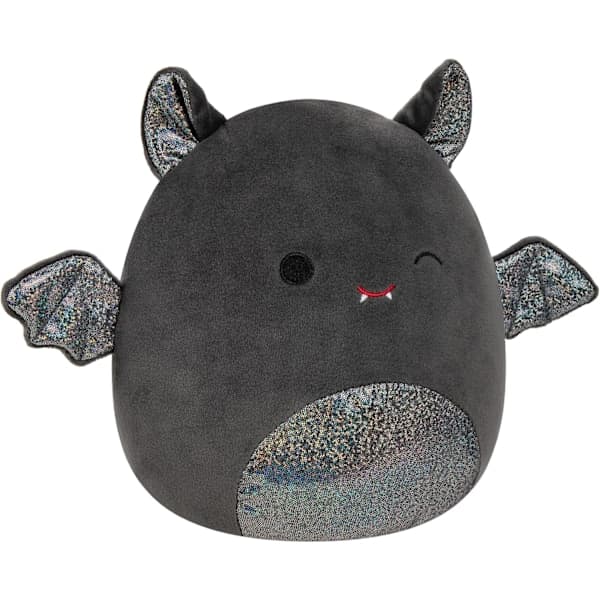 Original 8\" Emily the Bat with Glitter Ears and Belly - Medium Super Soft Official Sequin Bat Plush