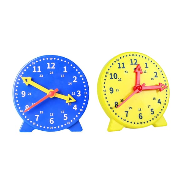 Pædagogisk Ur Læringstid Time Minut Sekund Børnehave Gul