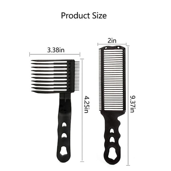 Barber Fade Comb Hair Cutting Comb Curved Comb