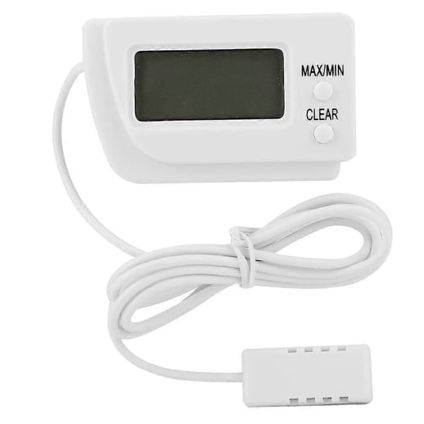 LCD-skjerm Digital Egginkubator Termometer Hygrometer med Fjernsensor